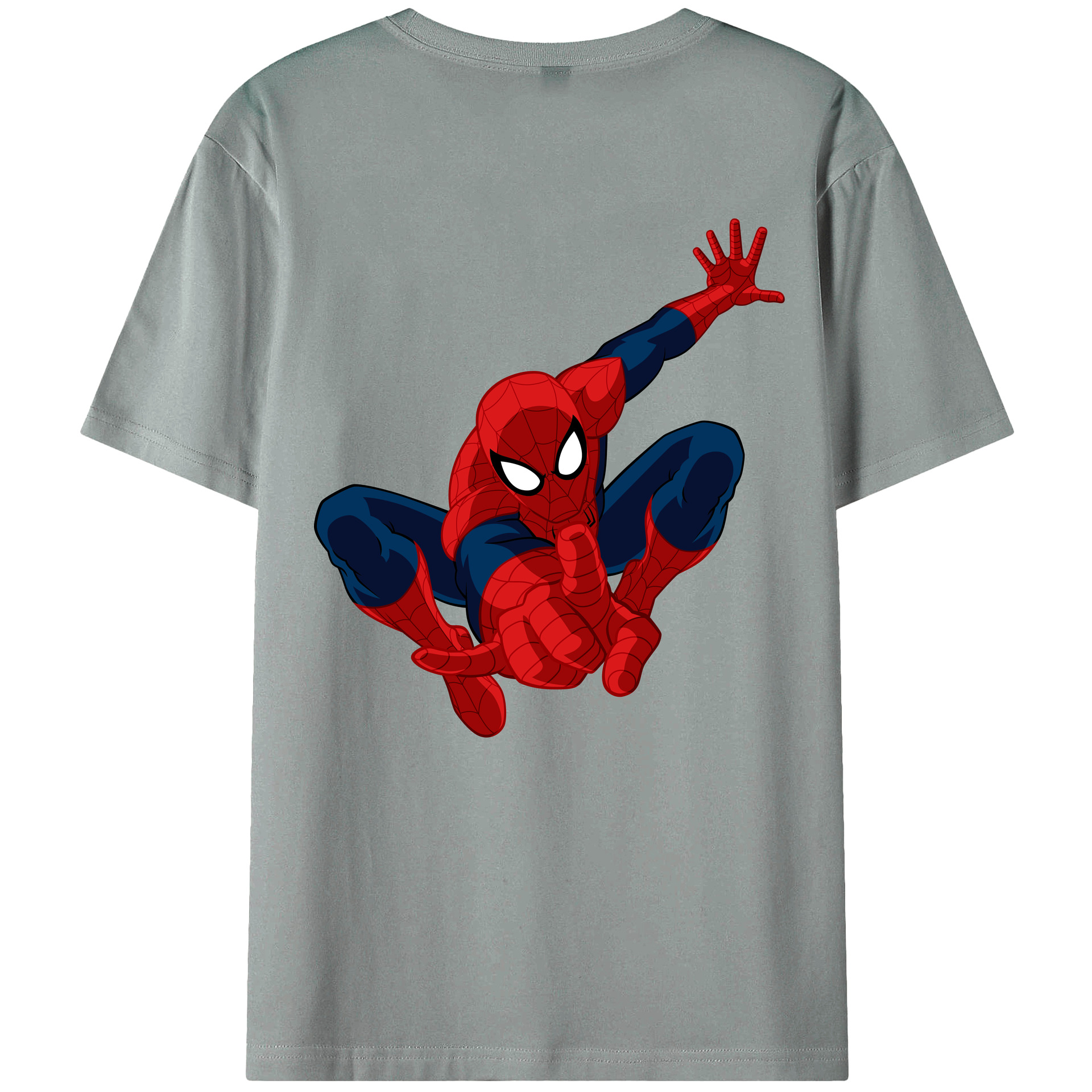 （画像用） アベンジャーズ The Avengers 綿100％ メンズ半袖Tシャツ（バックプリント） 通気性